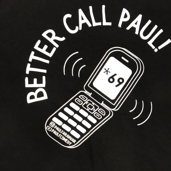 BETTER CALL PAUL t shirt. XL. jet black w the softest 100% cotton  May b copy🦅 - Picture 1 of 5